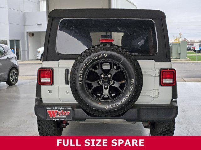 used 2021 Jeep Wrangler Unlimited car, priced at $30,093