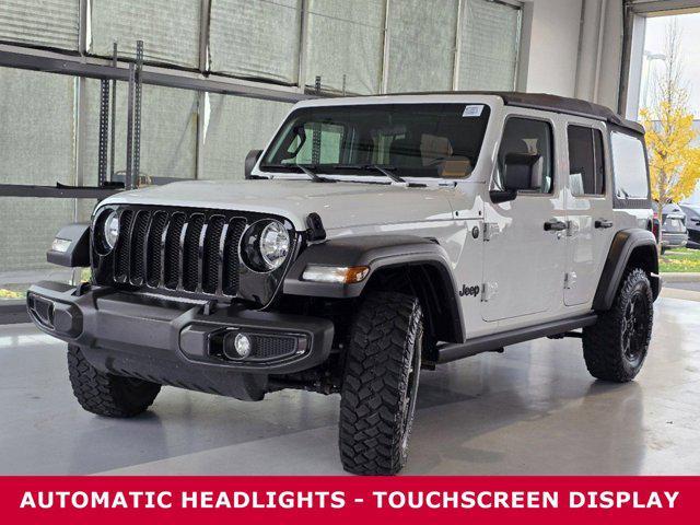 used 2021 Jeep Wrangler Unlimited car, priced at $30,093