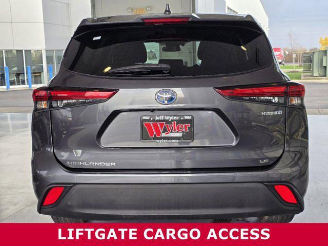 used 2021 Toyota Highlander Hybrid car, priced at $26,339