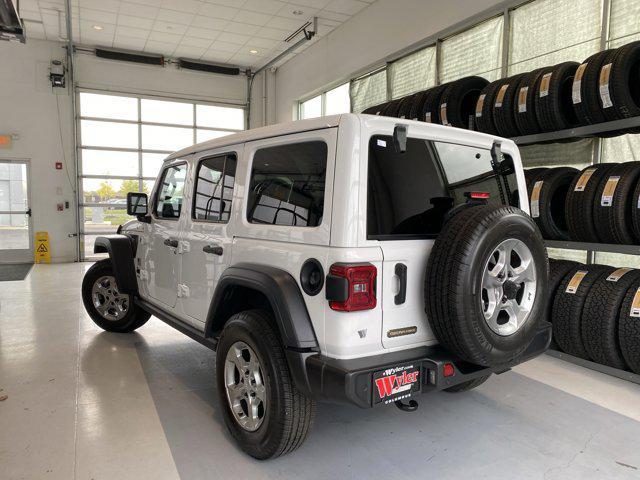 used 2021 Jeep Wrangler Unlimited car, priced at $31,607
