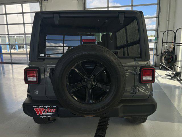 used 2022 Jeep Wrangler Unlimited car, priced at $34,424