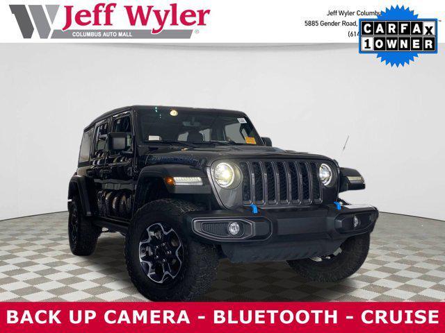 used 2022 Jeep Wrangler Unlimited 4xe car, priced at $35,685
