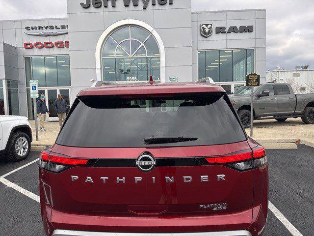 used 2025 Nissan Pathfinder car, priced at $43,014