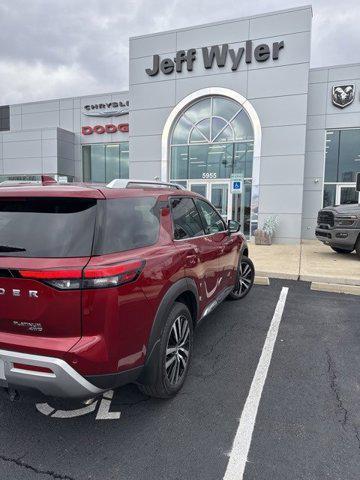 used 2025 Nissan Pathfinder car, priced at $43,014