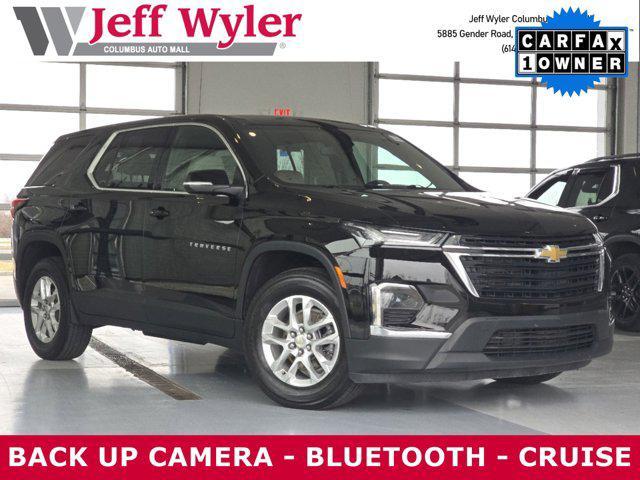 used 2022 Chevrolet Traverse car, priced at $27,044