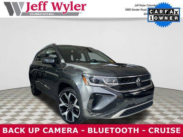 used 2022 Volkswagen Taos car, priced at $17,941