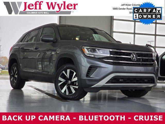 used 2021 Volkswagen Atlas Cross Sport car, priced at $27,192