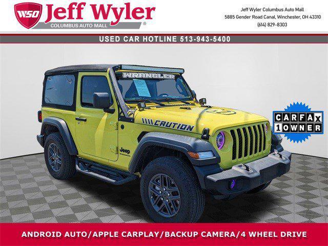 used 2024 Jeep Wrangler car, priced at $36,719