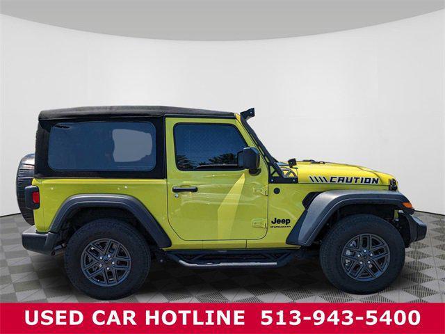 used 2024 Jeep Wrangler car, priced at $36,719