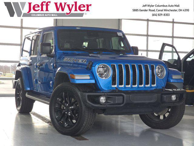 used 2021 Jeep Wrangler Unlimited car, priced at $32,571