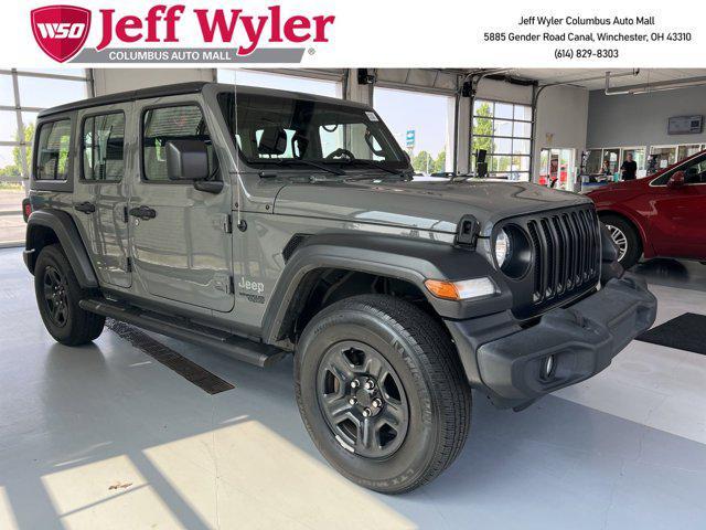 used 2020 Jeep Wrangler Unlimited car, priced at $27,632