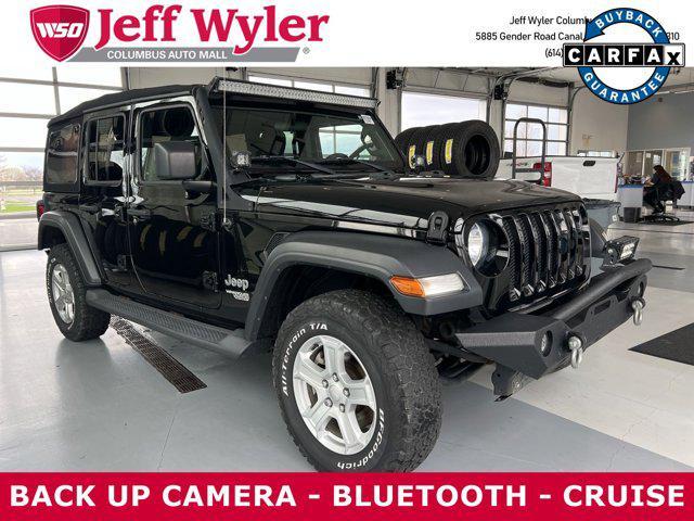 used 2019 Jeep Wrangler Unlimited car, priced at $26,741
