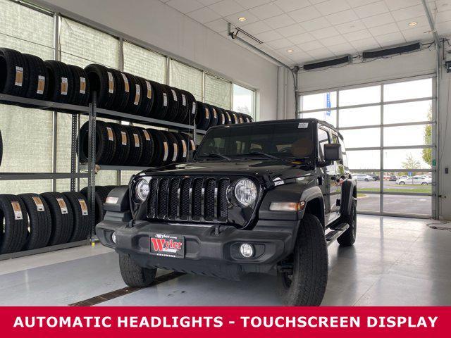 used 2018 Jeep Wrangler Unlimited car, priced at $25,194