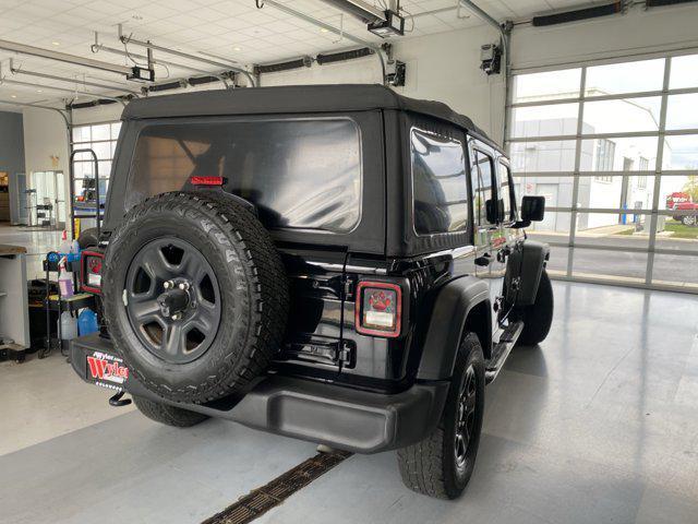 used 2018 Jeep Wrangler Unlimited car, priced at $25,194