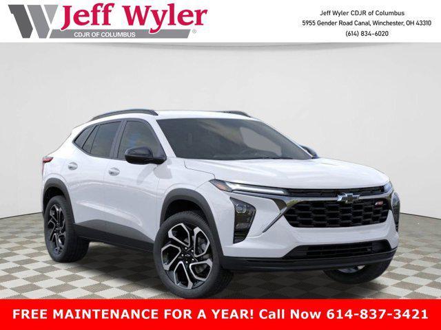 new 2025 Chevrolet Trax car, priced at $23,555