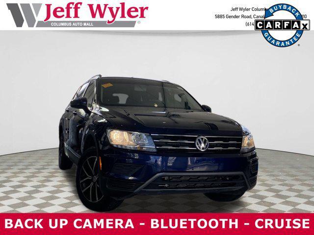 used 2021 Volkswagen Tiguan car, priced at $13,473