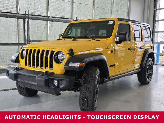 used 2021 Jeep Wrangler Unlimited car, priced at $31,092