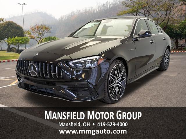 used 2023 Mercedes-Benz AMG C 43 car, priced at $56,200