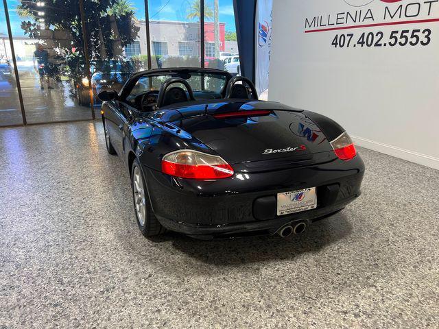 used 2003 Porsche Boxster car, priced at $18,999