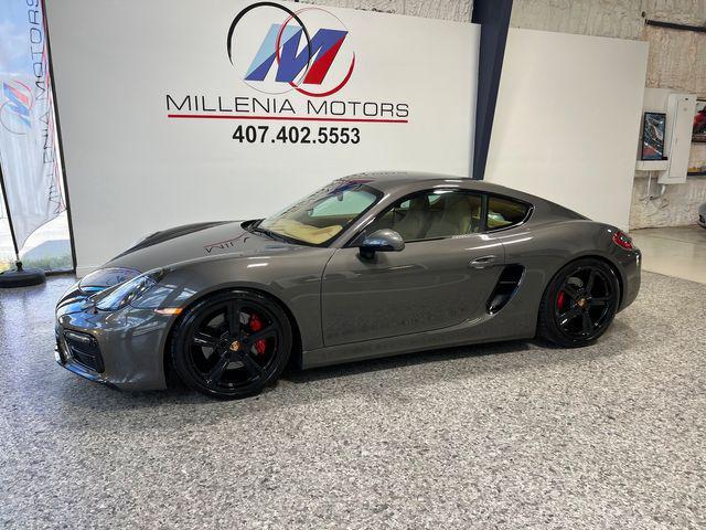 used 2016 Porsche Cayman car, priced at $71,999