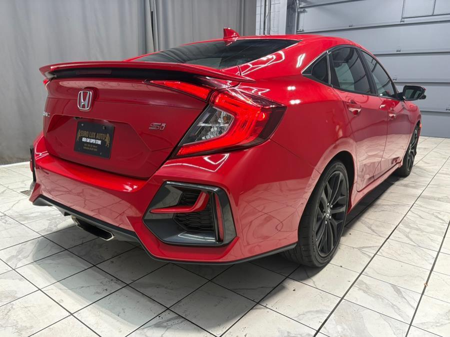 used 2020 Honda Civic Si car, priced at $19,595