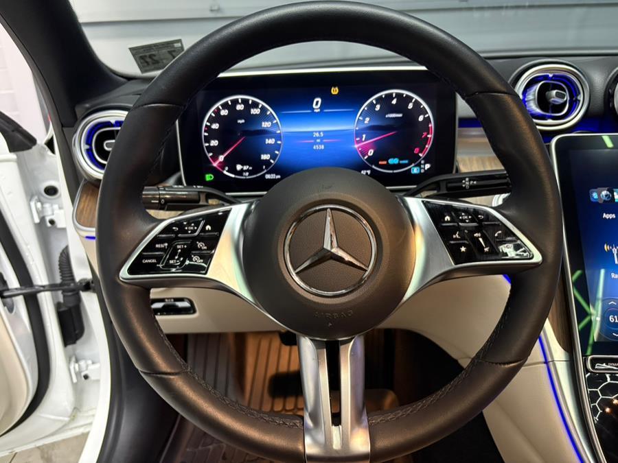 used 2022 Mercedes-Benz C-Class car, priced at $36,495