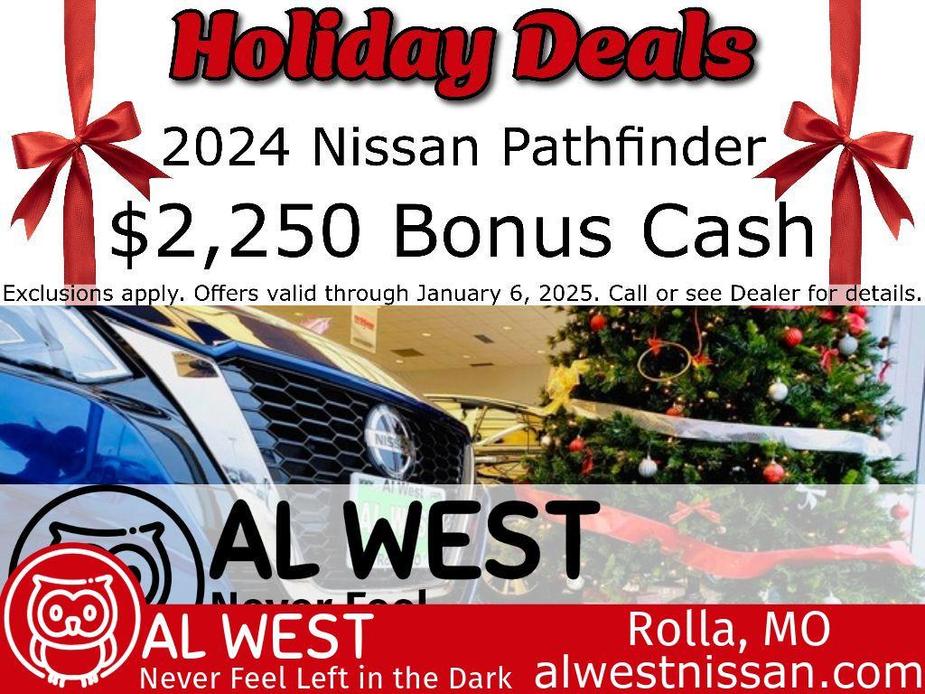 new 2024 Nissan Pathfinder car, priced at $35,236