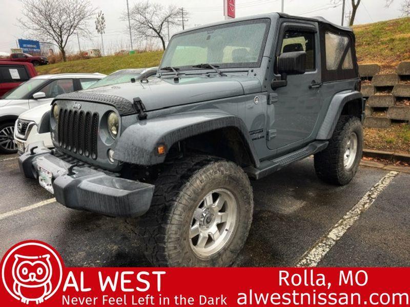 used 2015 Jeep Wrangler car, priced at $23,546