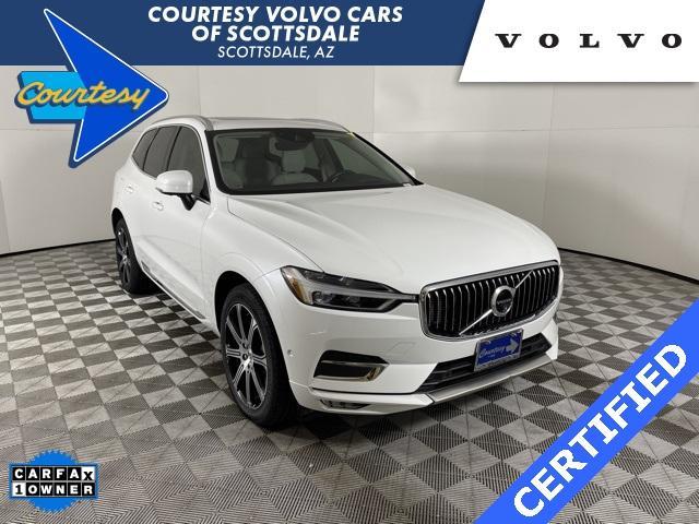 used 2021 Volvo XC60 car, priced at $37,000