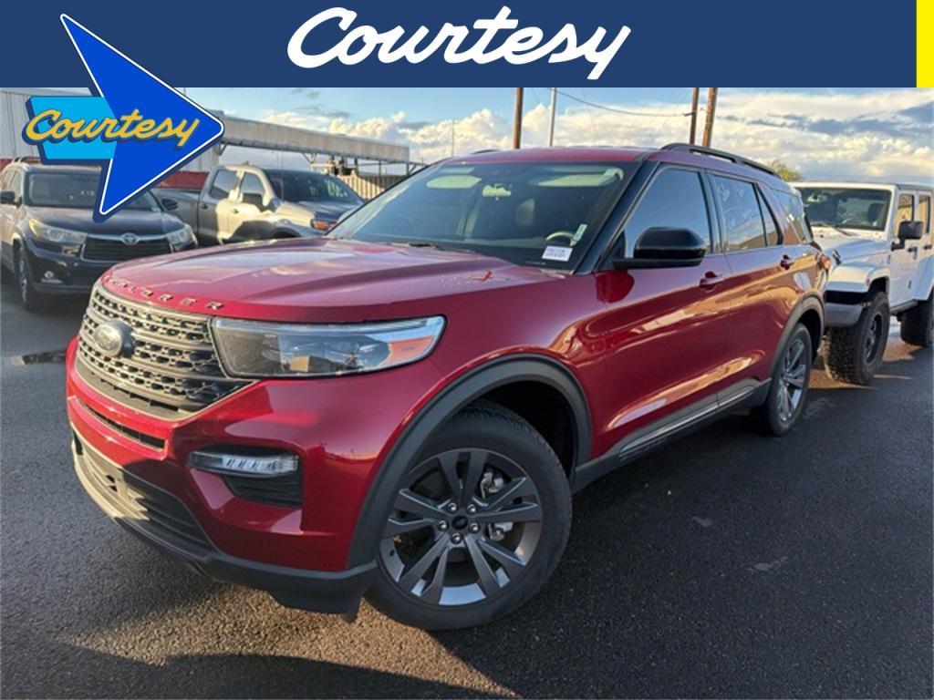 used 2023 Ford Explorer car, priced at $28,500