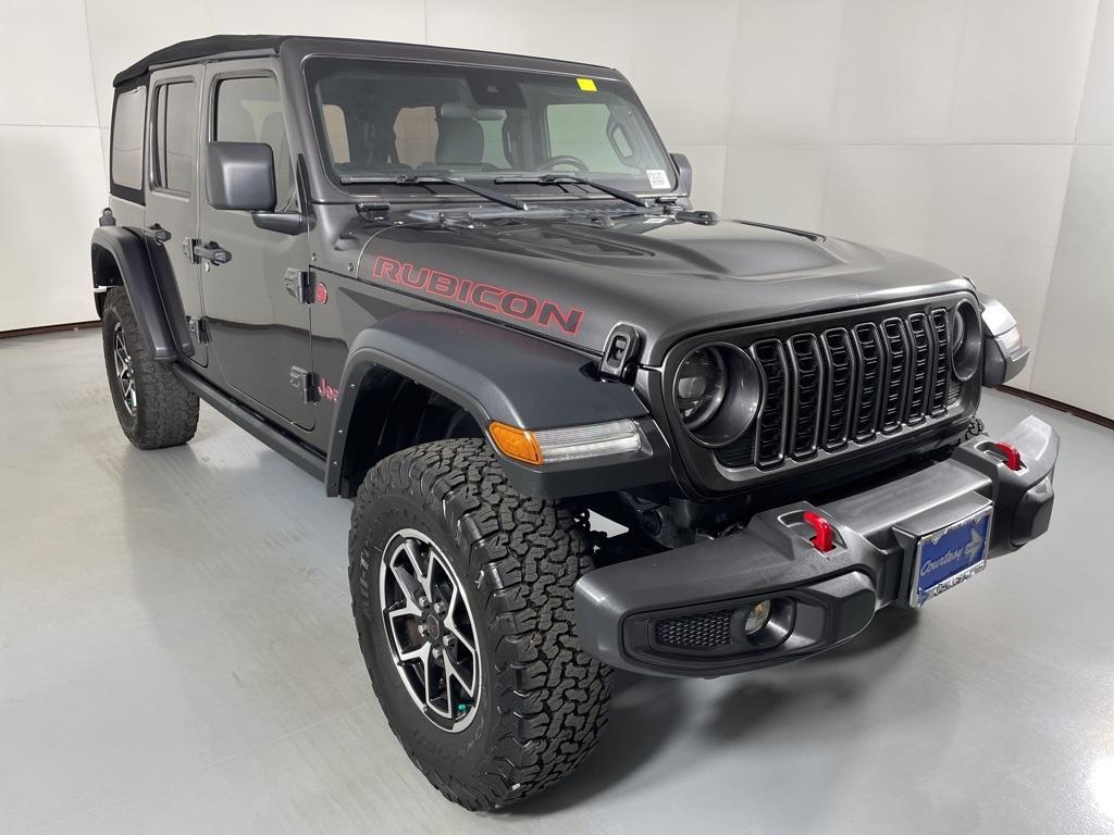 used 2024 Jeep Wrangler car, priced at $37,000