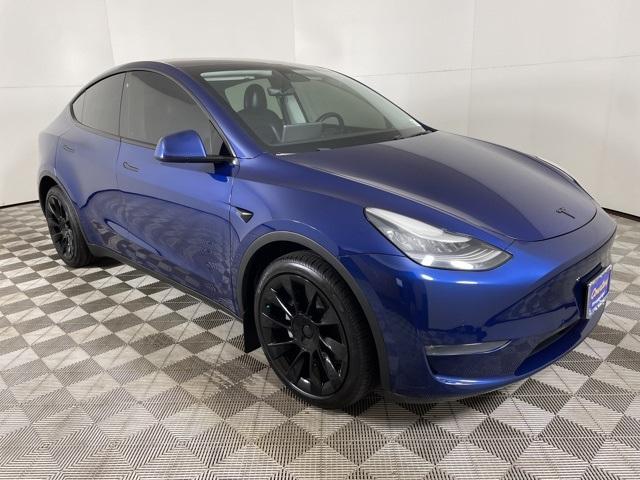 used 2020 Tesla Model Y car, priced at $30,500