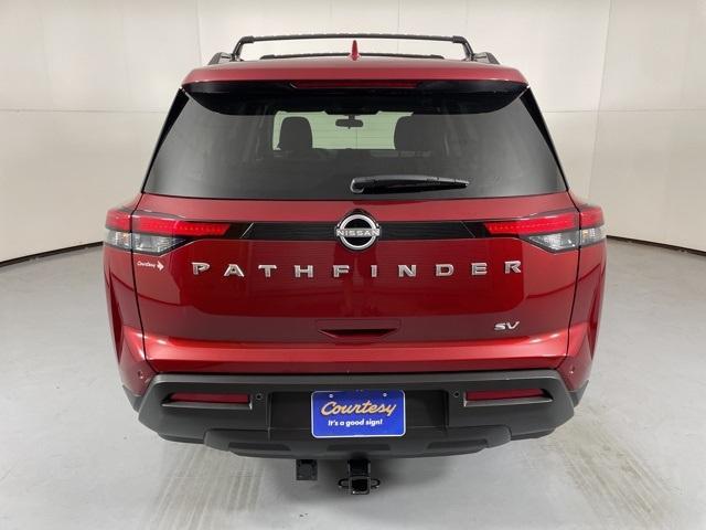 used 2024 Nissan Pathfinder car, priced at $28,000