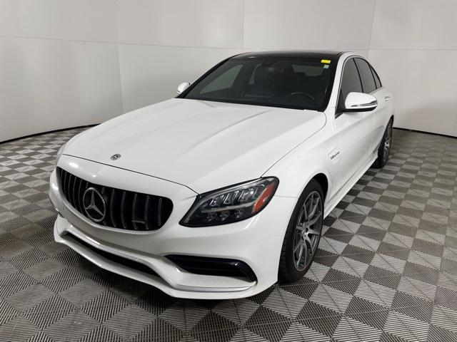 used 2020 Mercedes-Benz AMG C 63 car, priced at $44,500