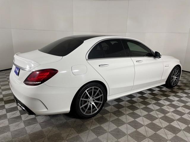used 2020 Mercedes-Benz AMG C 63 car, priced at $44,500