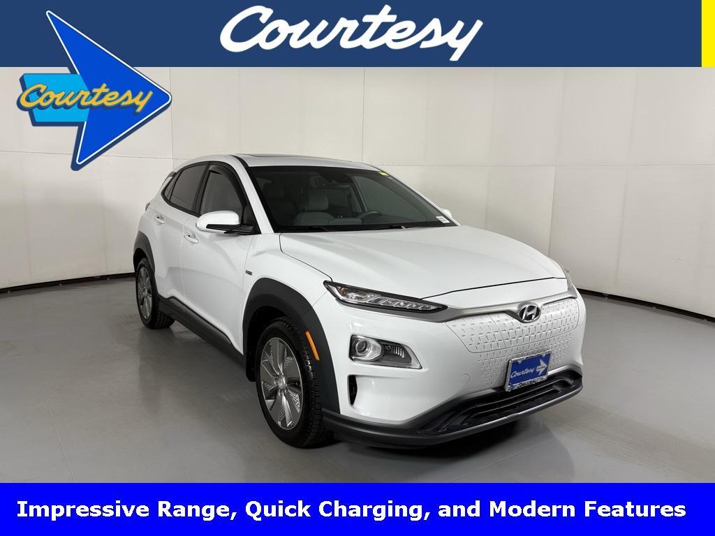 used 2020 Hyundai Kona EV car, priced at $16,000