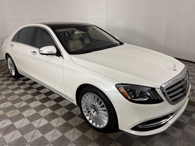 used 2020 Mercedes-Benz S-Class car, priced at $58,000