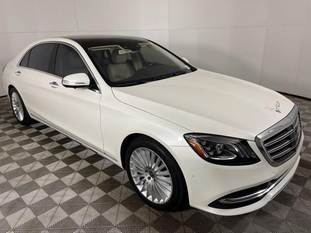 used 2020 Mercedes-Benz S-Class car, priced at $58,000