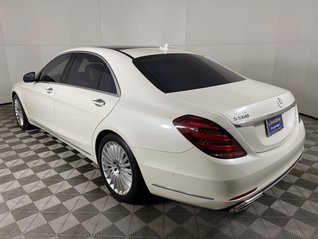 used 2020 Mercedes-Benz S-Class car, priced at $58,000