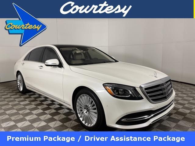 used 2020 Mercedes-Benz S-Class car, priced at $58,000