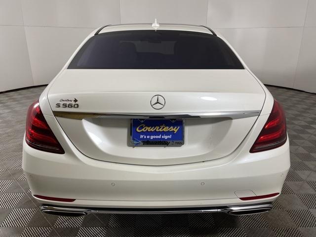 used 2020 Mercedes-Benz S-Class car, priced at $58,000