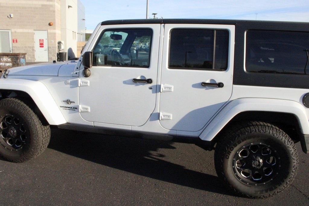 used 2014 Jeep Wrangler Unlimited car, priced at $17,000
