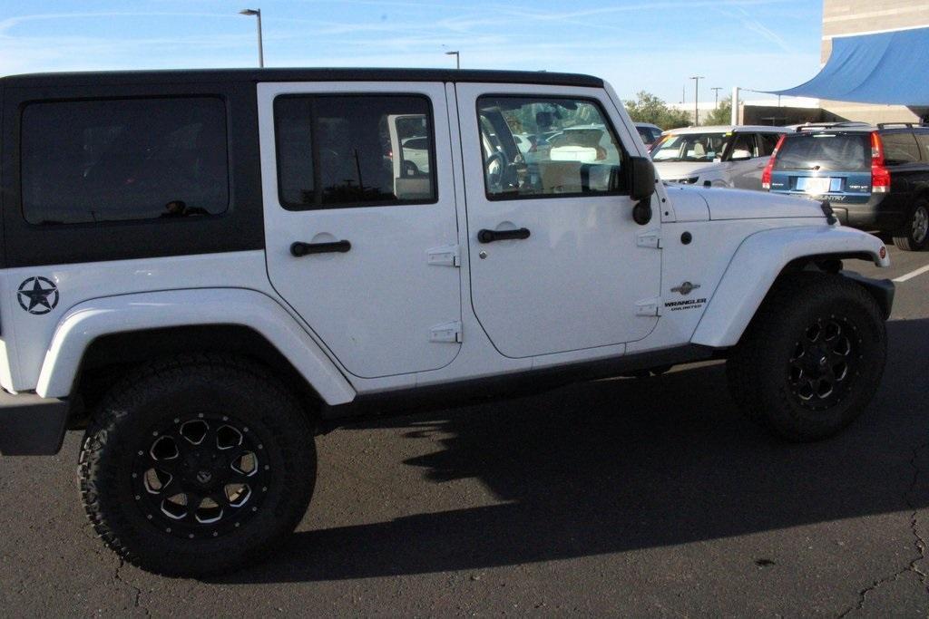 used 2014 Jeep Wrangler Unlimited car, priced at $17,000