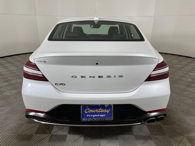 used 2023 Genesis G70 car, priced at $30,500