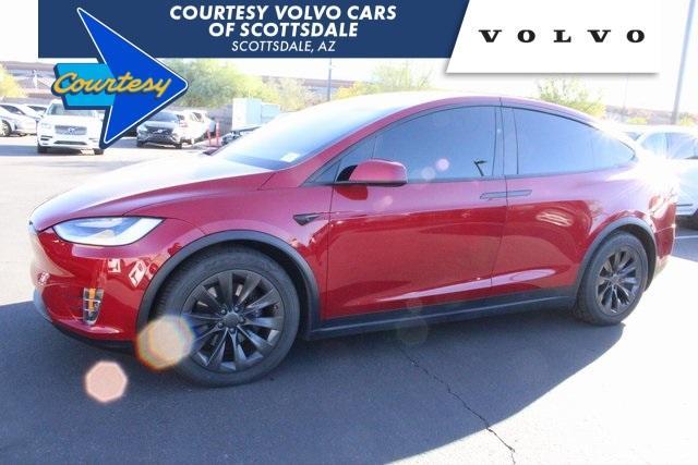 used 2020 Tesla Model X car, priced at $40,000