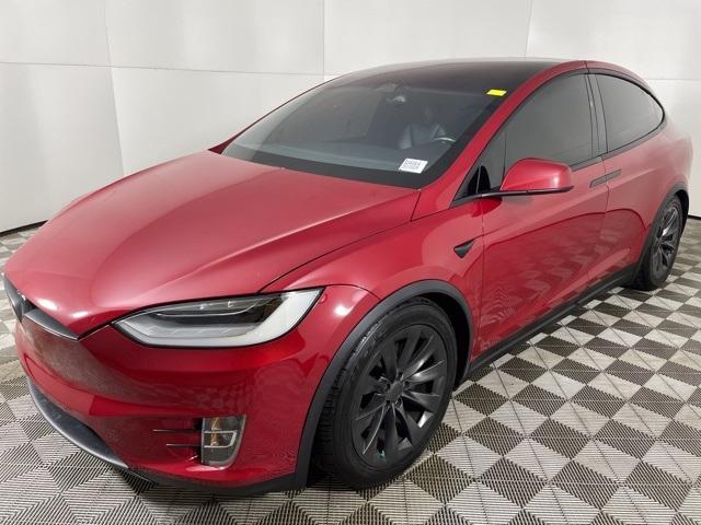 used 2020 Tesla Model X car, priced at $38,500