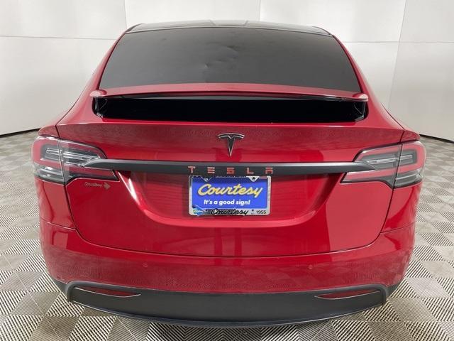 used 2020 Tesla Model X car, priced at $38,500