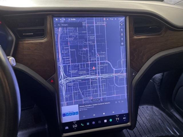 used 2020 Tesla Model X car, priced at $38,500