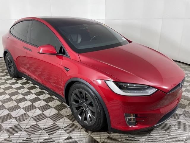 used 2020 Tesla Model X car, priced at $38,500