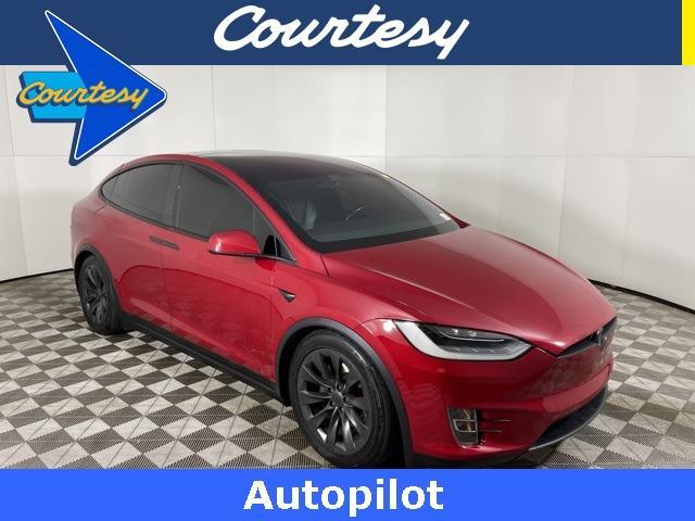 used 2020 Tesla Model X car, priced at $38,500